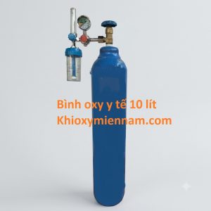 Bình oxy y tế 10 lít mới