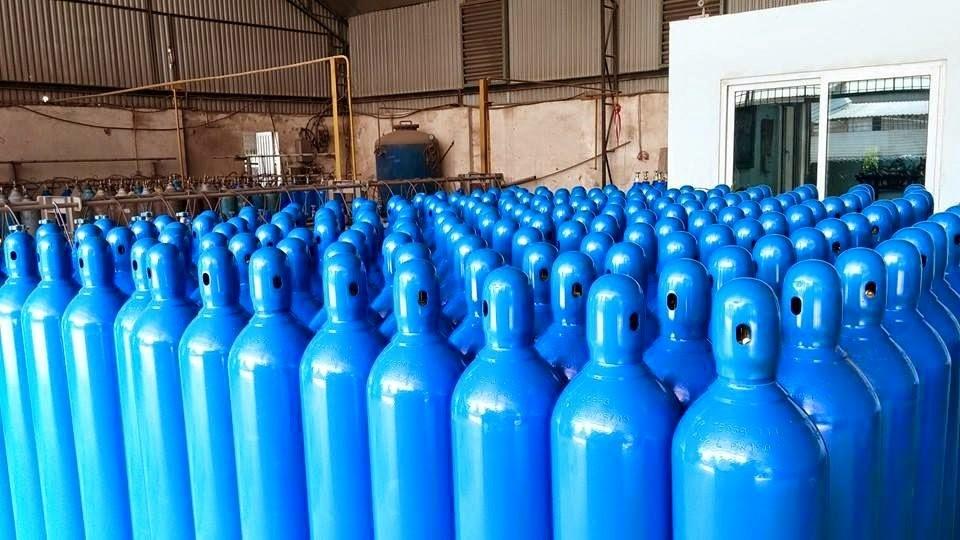 Bình khí co2 10 lít mới
